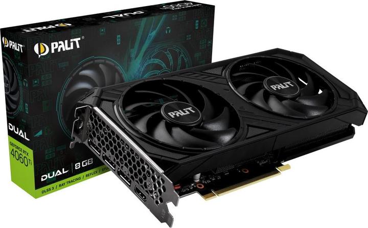 Produktbild Palit GeForce RTX4060TI Dual (8 GB)