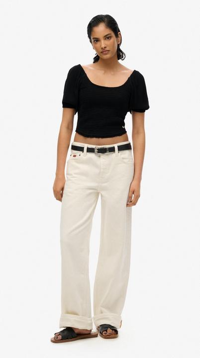 Immagine prodotto Superdry Gesmoktes Oberteil aus Webstoff (12)