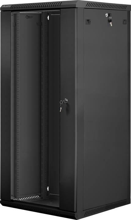 Lanberg Wand- Rack 19 " 27U 600x600mm schwarz (27 HE, 19 Zoll Rack)