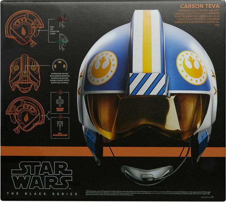 Produktbild Hasbro Star Wars: The Mandalorian Black Series Elektronischer Helm Carson Teva