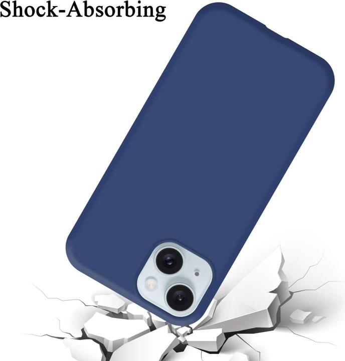 Produktbild Cadorabo Hülle für Apple iPhone 15 PLUS TPU im Liquid Case Design (Apple iPhone 15 Plus)