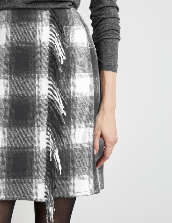 Immagine prodotto Gerry Weber Gonna a scacchi con bordo a frange Gonna corta (34)