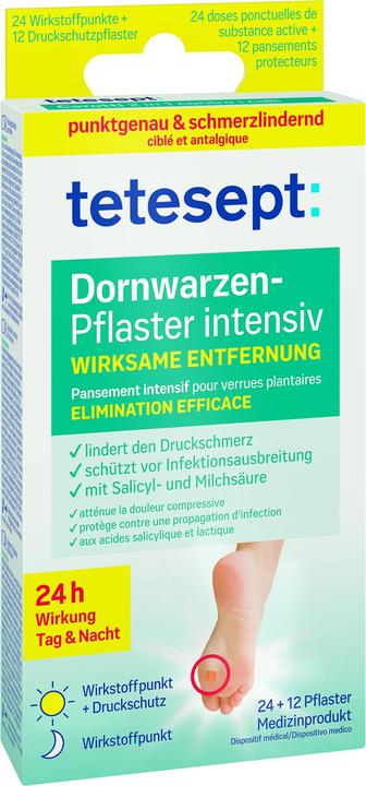 Produktbild Tetesept Dornwarzen-Pflaster (12 x)
