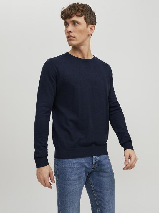Immagine prodotto Jack & Jones Maglia a tinta unita con collo rotondo Maglia con collo rotondo (XS)