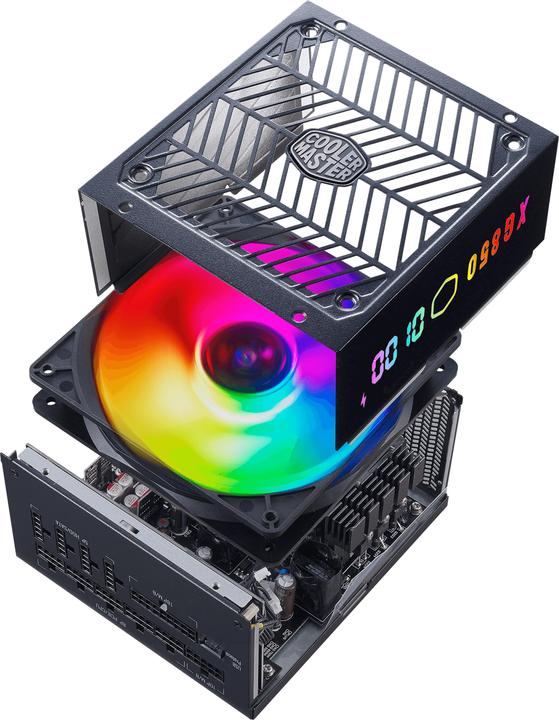 Actual product image Cooler Master XG850 Plus Platinum 850W Power Supply (MPG-8501-AFBAP-XEU) (850 W)