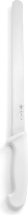Image du produit WAS couteau à lame crantée, manche plastique,, blanc (30 cm)