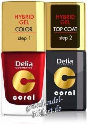 Immagine prodotto Delia Cosmetics Smalto Corallo Gel Ibrido (01)