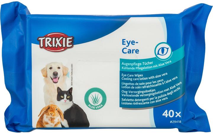 Produktbild Trixie Augenpflege-Tücher 40 Stück (Hund, Katze)