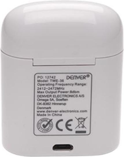 Actual product image Denver TWE-36MK2 (3 h, Wireless)