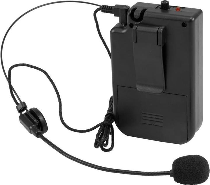Actual product image Omnitronic WAMS-10BT2 MK2 bodypack transmitter incl. headset microphone 865MHz