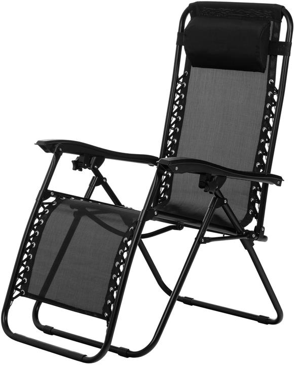 Cocon Liegestuhl, Schwarz, Schnelltrocknend: Ja, Breite: 88 cm (110 cm)