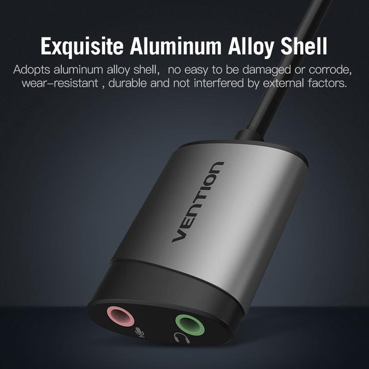 Actual product image Vention External USB audio card ORICO CDKHB 15cm (USB)