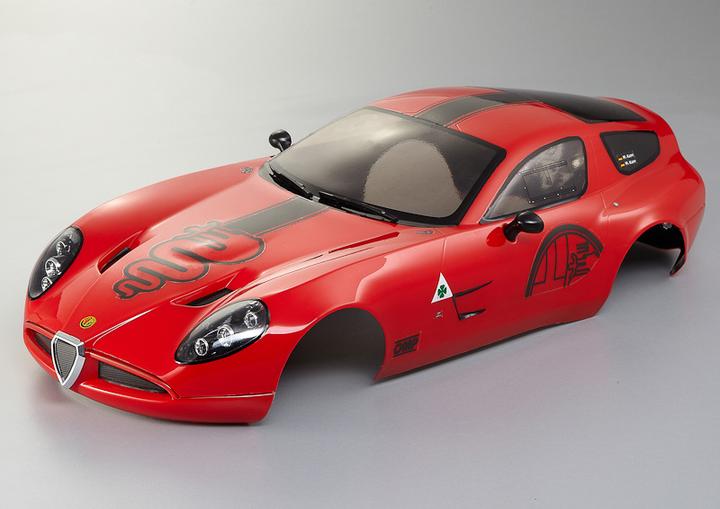Actual product image killerbody Body Alfa Romeo TZ3 Corsa red 195mm