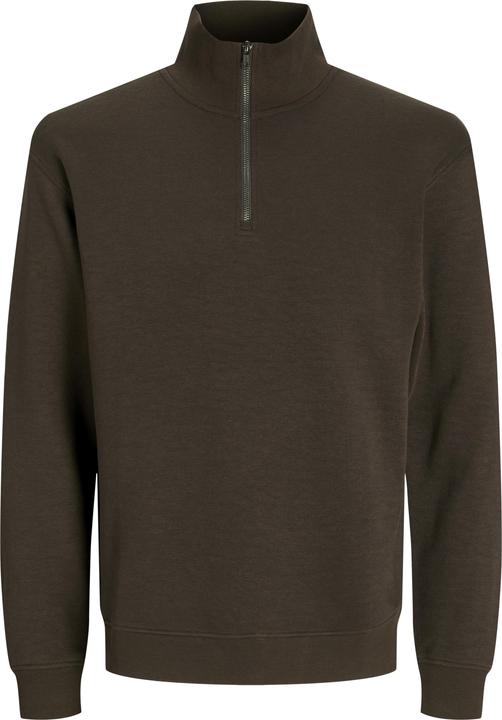 Immagine prodotto Jack & Jones Felpa monocolore con mezza zip Felpa con mezza zip (XL)