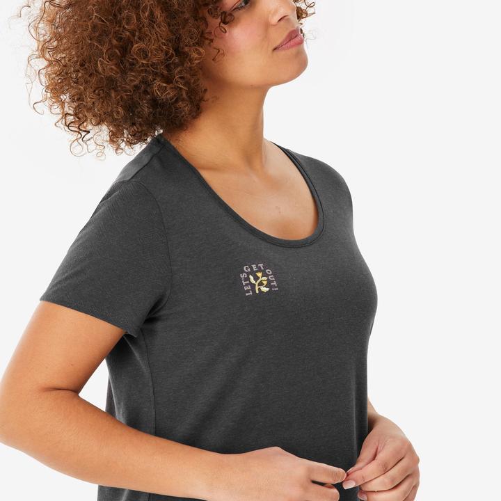 Produktbild Quechua Wandershirt Damen kurzarm - NH500 (L)