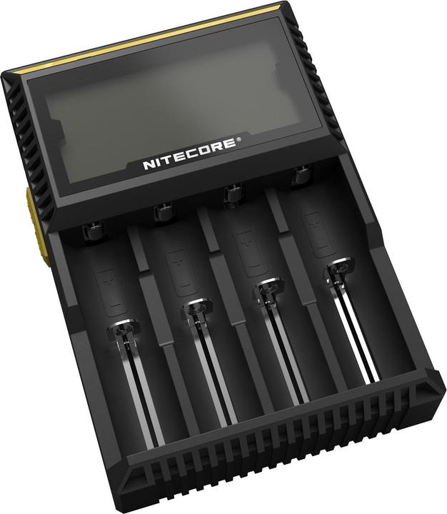 Nitecore Digicharger D4EU - Version UE (1 pcs, C, AAA, RCR123A, AA, Chargeurs sans batterie)