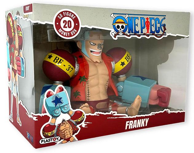 Actual product image Plastoy One Piece Spardose Franky