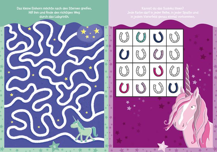 Productafbeelding Tessloff Einfach rätseln! Für Kindergarten-Kids. Einhörner (Duits, Ilka Röhling, 2024)