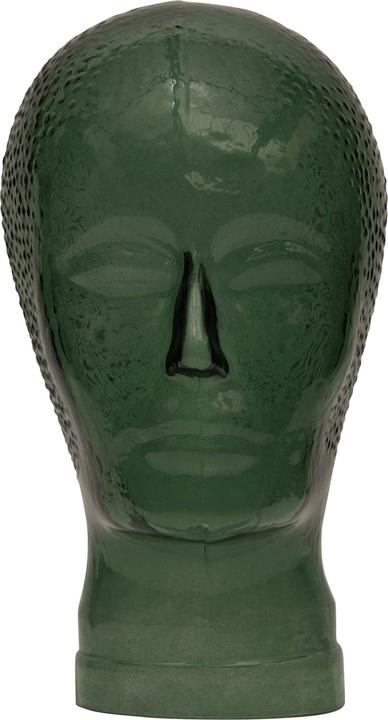 BePureHome Testa in vetro Elvis verde scuro