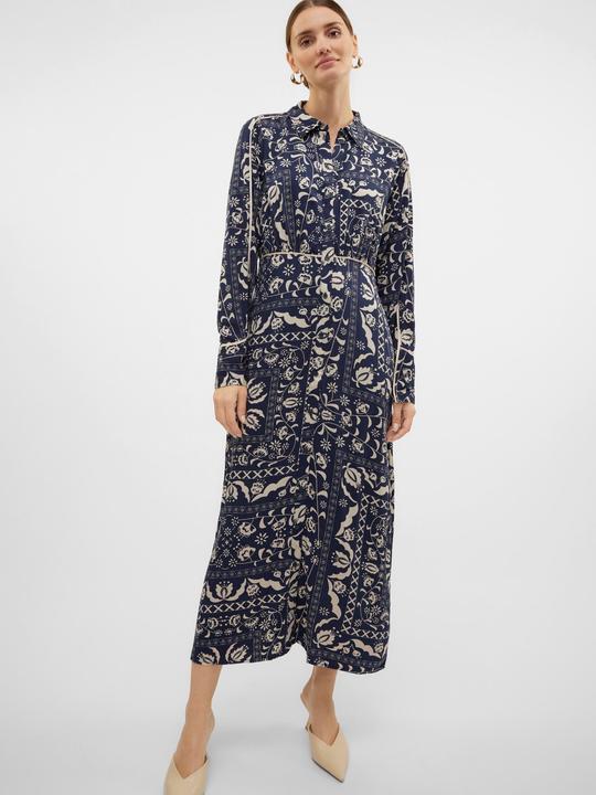 Actual product image Vero Moda VMGIDDE Langes Kleid Hemdblusenkleid (S)