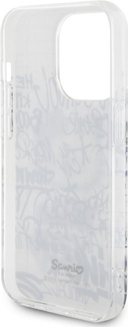 Actual product image Hello Kitty HKHCP13XHDGPHT iPhone 13 Pro Max 6.7" biały/white hardcase IML Kitty On Bricks Graffiti (Apple iPhone 13 Pro Max)
