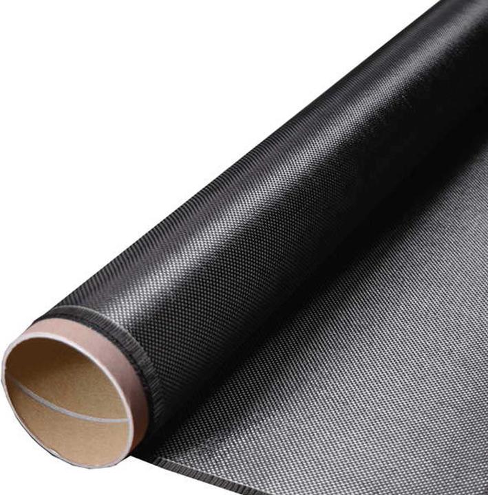 Produktbild R&G Kohlegewebe 93 g/m² (Aero, Leinwand) 100 cm, Rolle/ 1 m