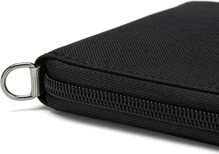 Actual product image Pacsafe RFIDsafe Zip Around Wallet schwarz