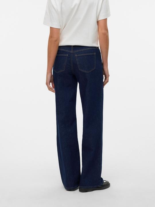 Actual product image Vero Moda VMFAYE Niedrige Taille Weiter Beinschnitt Jeans Weit geschnitten (W31/L32)
