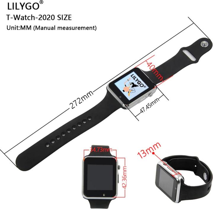 Produktbild Lilygo TTGO T-Watch 2020 V3 ESP32 Smartwatch