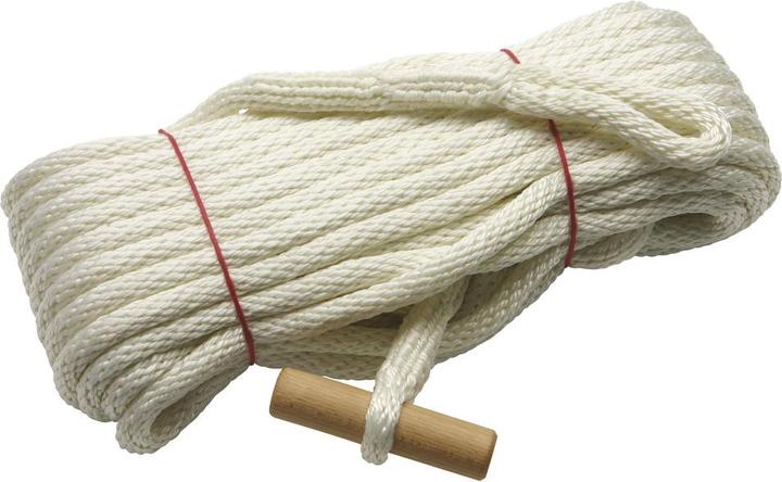Produktbild Dönges Feuerwehrleine (Fangleine) DIN 14920, F 30-H, Holzknebel, 30 m (30 m)