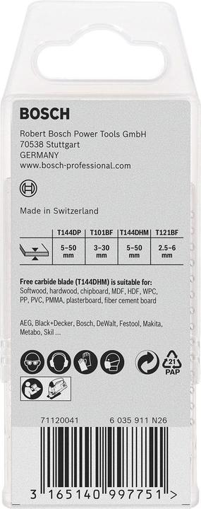 Actual product image Bosch Professional Zubehör 15-piece jigsaw blade set for wood and metal, T-shaft