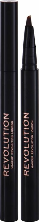 Actual product image Makeup Revolution Bushy Brow Pen (Dark Brown)