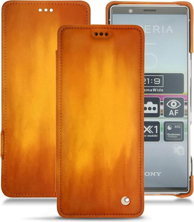 Actual product image Noreve Leather case horizontal (Sony Xperia 5)