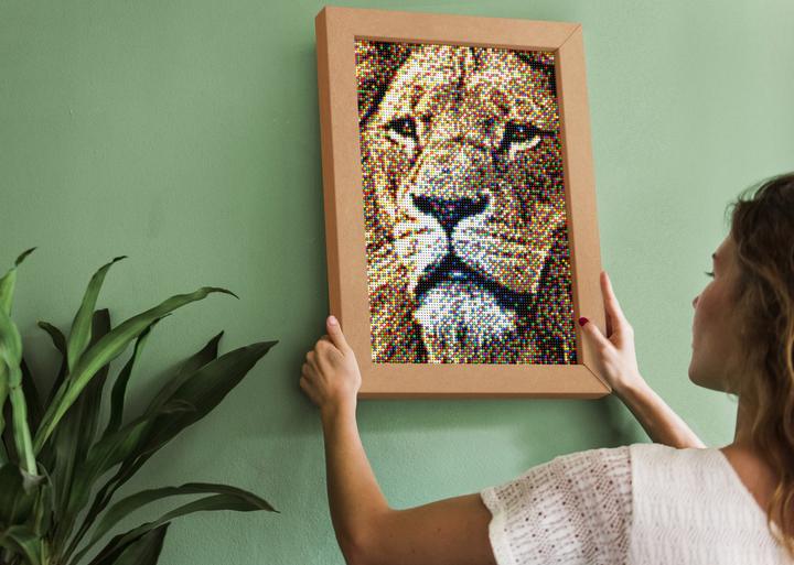 Actual product image Quercetti Pixel Art Take a Selfie