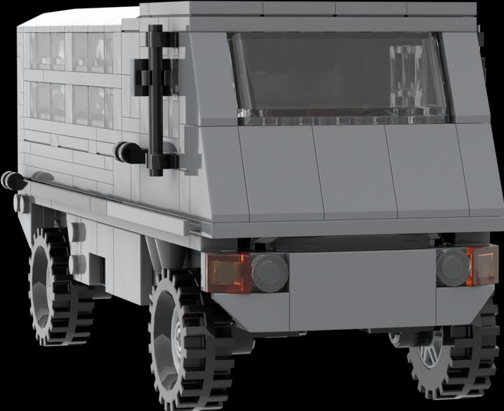 Image du produit Milbricks DURO - Schweizer Transportfahrzeug (kompatibel mit LEGO)