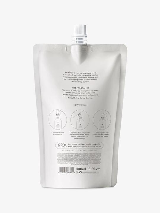 Actual product image Molton Brown Fiery Pink Pepper Bath & Shower Gel Refill (400 ml)