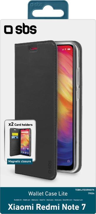 Actual product image SBS Book Wallet Lite Case (Xiaomi Redmi Note 7)