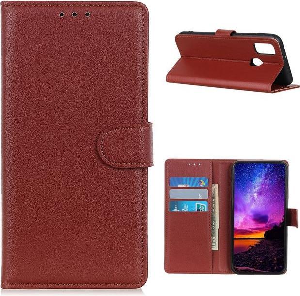 Immagine prodotto MU Classic Serie di copertine per libri in pelle Litchi (Realme 7i)