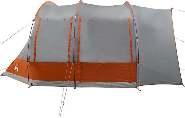 Immagine prodotto VidaXL Tenda auto 2 persone Grigio e arancione Impermeabile (12.40 kg, 2 persone)