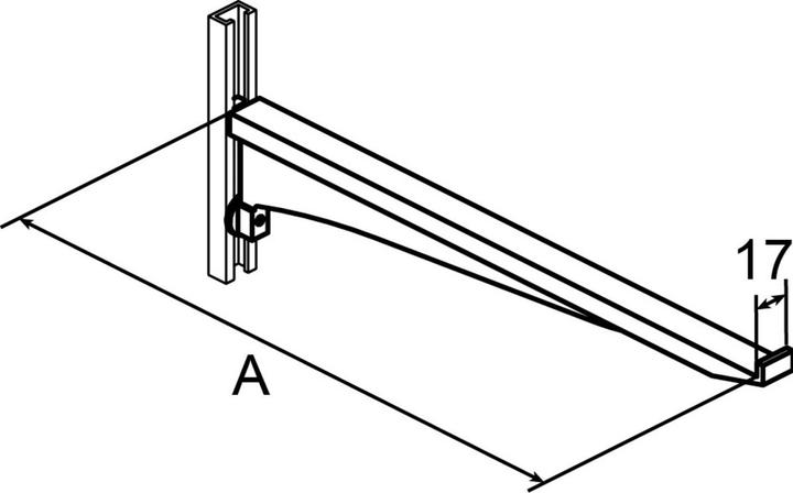 Produktbild Aweso Konsolen 1560 Typ 1, für leichte Belastung