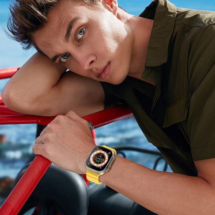 Produktbild Tech-Protect IconBand Pro Strap for Apple Watch 4 / 5 / 6 / 7 / 8 / 9 / SE / Ultra 1 / 2 (42/44/45/4 (TPU)