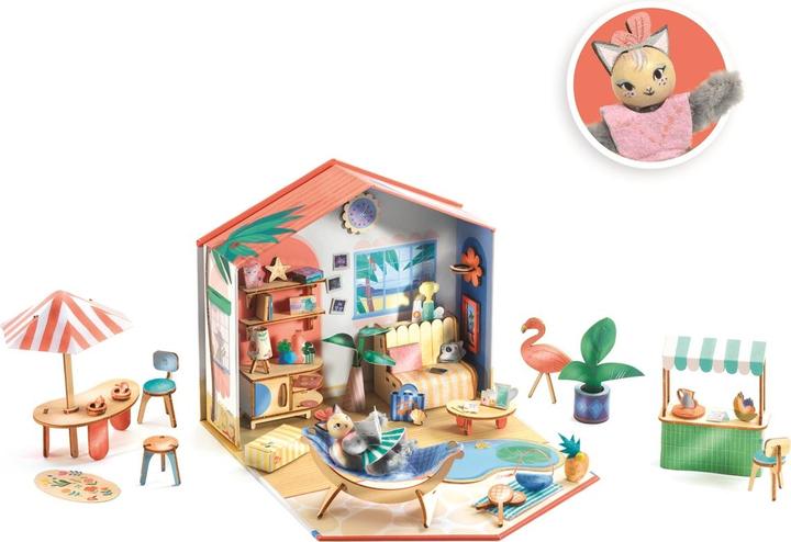 Produktbild Djeco DIY - Kreativset Mi House Mia