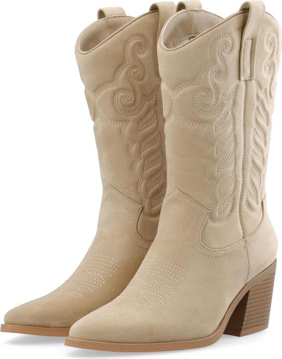 Actual product image Bianco BIANORA cowboy boots (40)