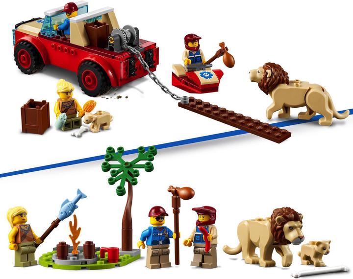 Image du produit LEGO Véhicule tout-terrain de sauvetage des animaux (60301, LEGO City)