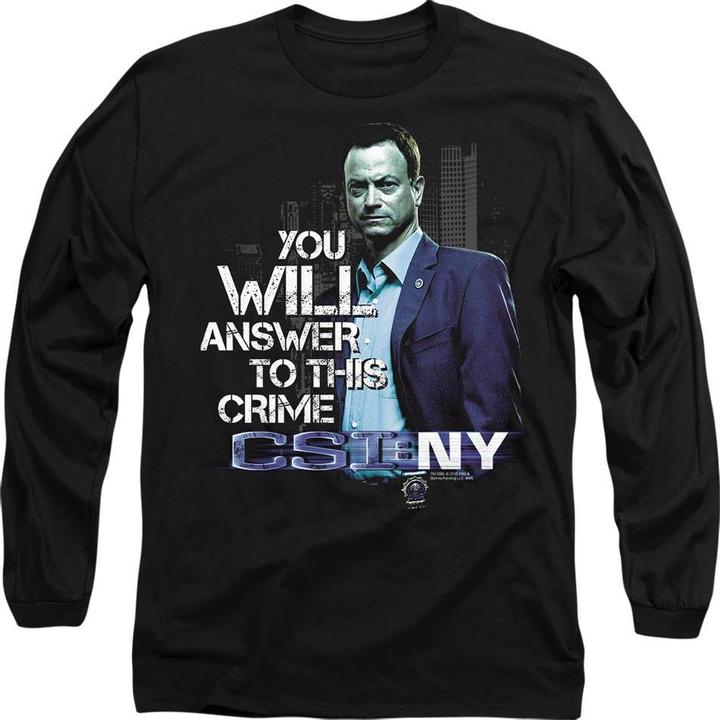 Csi: NY You Will Answer TShirt (L)