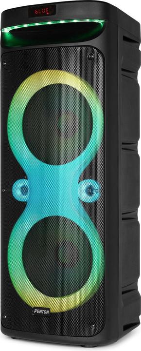 Produktbild Fenton Partybox - Track610 portable speaker met Bluetooth - Karaoke set met microfoon (10 h, Akkubetrieb, Netzbetrieb)