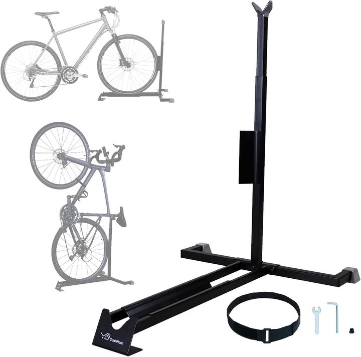 Actual product image CCLife Hochkant-Fahrradständer, höhenverstellbar