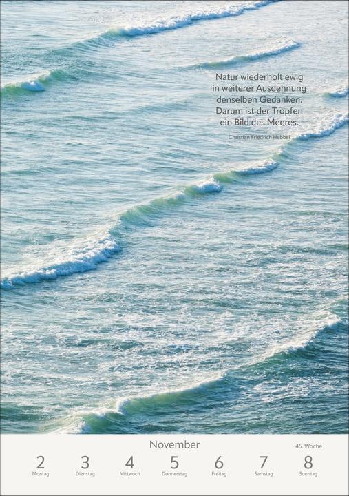 Produktbild Harenberg Literaturkalender Natur Wochen-Kulturkalender 2026 (Harter Einband, Deutsch)