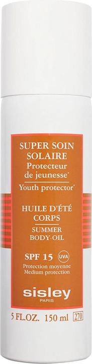 Sisley Super Soin Solaire Huile d'Été Corps SPF15 150ml (Sonnenöl, SPF 15, 150 ml, 150 g)