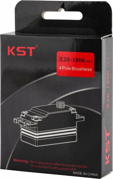Image du produit KST Low Profile Servo X20-1806 V8.0 18 kg, 0.06 s, Brushless HV
